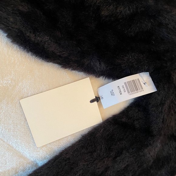 Sunday Best Aritiza Kitten Sweater Knit Black NWT cozy sweatshirt top blouse - Picture 3 of 8